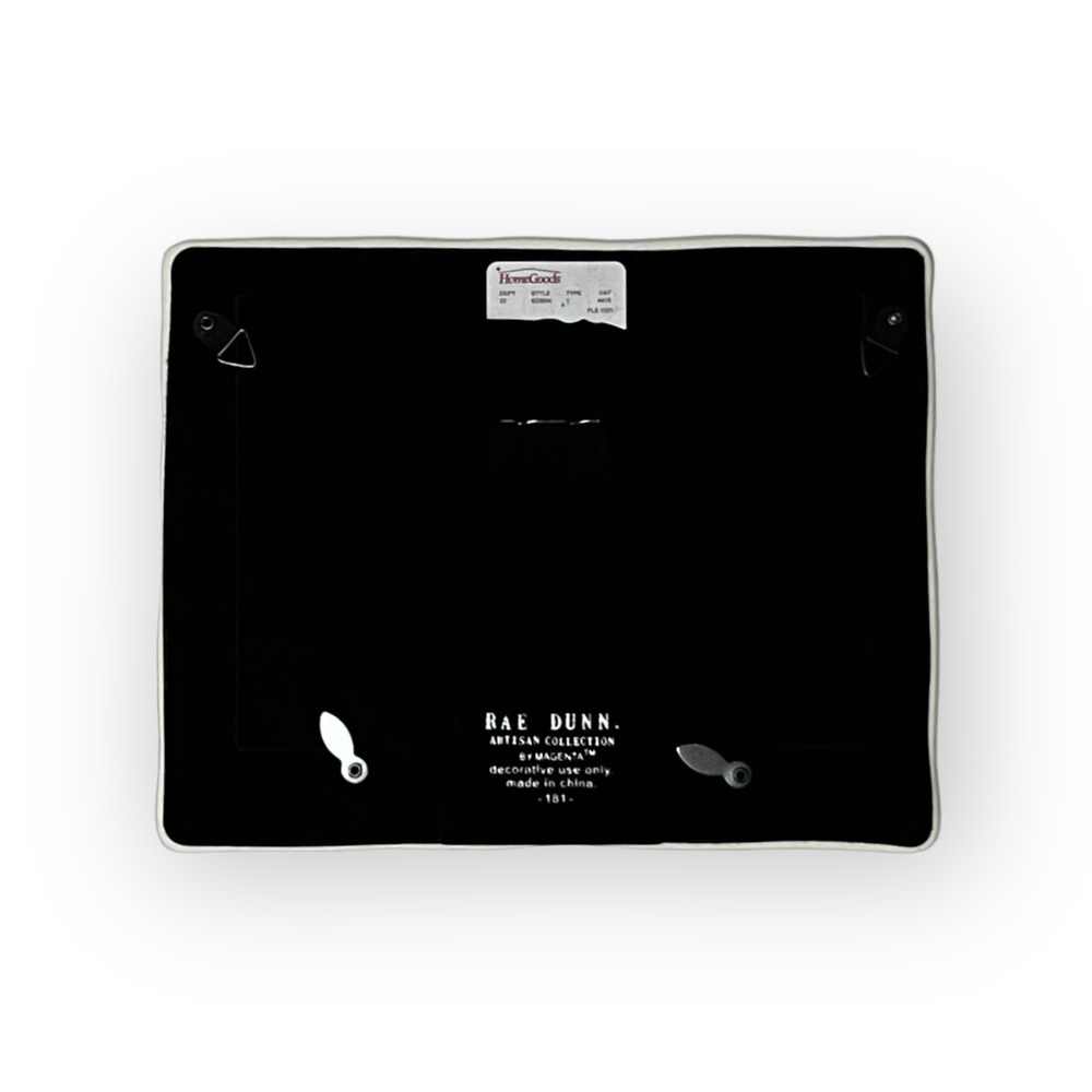 Rae Dunn Artisan Collection White & Black Ceramic My Kids Have Paws Photo Frame - Picture 2 of 11